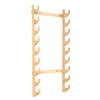 Bamboo Katana Samurai Sword Hanger - 1-13 Tiers Sword Display Wall Mount, Vertical Martial Arts Weapons for Tanto/Genji/Axe view 1