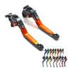 For SUZUKI GSX1300R HAYABUSA GSX 1300R 2008-2017 Motorcycle Accessories Folding Extendable Brake Clutch Levers view 3
