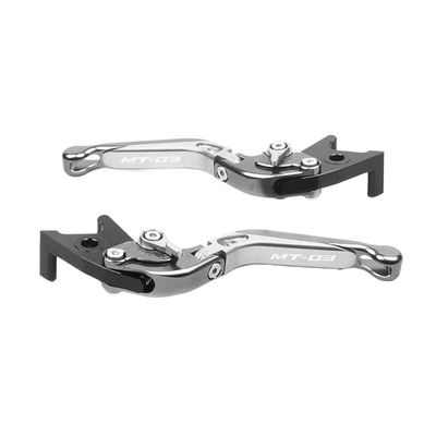 For YA&MAHA MT-03 MT03 MT 03 2015 2016 2017 2018 2019 Motorcycle CNC Adjustable Folding Extendable Brake Clutch Lever