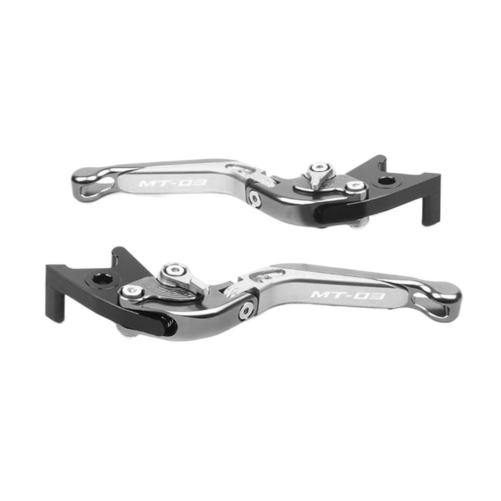 For YA&MAHA MT-03 MT03 MT 03 2015 2016 2017 2018 2019 Motorcycle CNC Adjustable Folding Extendable Brake Clutch Lever