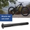 Create idea 1PC Bicycle Thru Axle ?12 * 126L*M12(P1.5)*17L Aluminum Alloy Quick Release Axle Skewer Lever Bicycle Accessories for Mountain Road Bike Black view 2