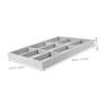 ABOOFAN Jewelry Organizer Tray for Delicate Jewelry Storage Stackable Compartment Design for Rings Necklaces and Earrings Elegant Density Board Lint Material for Home and Travel Use view 2
