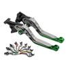 For YA&MAHA YZF R6 YZFR6 2004 2003 2002 2001 2000 1999 Motorcycle Extendable Folding CNC Brake Clutch Levers Customizable LOGO view 2