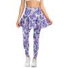 WHUVUMFY Athletic Skirt with Leggings for Women Butterfly Tennis Skirted Legging with Pocket Running Outdoor Workout Skorts Soft Yoga Pants view 1