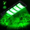 BINGLUX Hog Lights for Night Hunting - 12000LM Green Hunting Light for Hogs with Remote Control, Motion Sensor and Waterproof, Solar Powered Hog Feeder Light for Deer Coyote Varmint view 1
