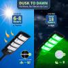 BINGLUX Hog Lights for Night Hunting - 12000LM Green Hunting Light for Hogs with Remote Control, Motion Sensor and Waterproof, Solar Powered Hog Feeder Light for Deer Coyote Varmint view 3