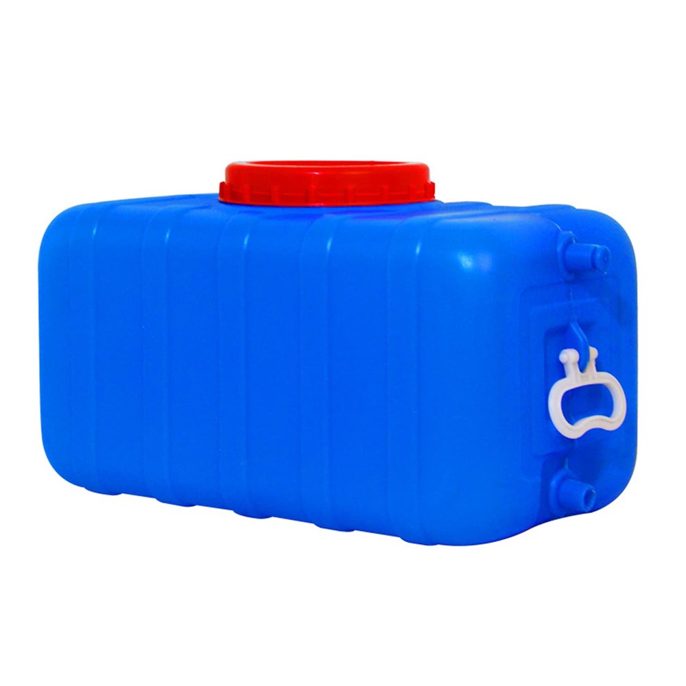 Water Storage Containers,Water Tank Blue 25L/50L/75L/110L/155L Outdoor Water Tank with Faucet Thick Plastic Water Storage Container Water Container Portable Home Storage Bucket ,Camping Water Storage