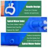 Water Storage Containers,Water Tank Blue 25L/50L/75L/110L/155L Outdoor Water Tank with Faucet Thick Plastic Water Storage Container Water Container Portable Home Storage Bucket ,Camping Water Storage view 3