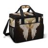 Portable Camping Cooler Pack,Angel Wing Print Reusable Lunch Pack,Outdoor Large Capacity Picnic Pack view 1