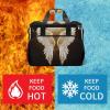 Portable Camping Cooler Pack,Angel Wing Print Reusable Lunch Pack,Outdoor Large Capacity Picnic Pack view 3