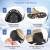 Ice Cleats, Ice Cleats for Shoes and Boots, Crampons for Shoes with 30 Spikes Anti Slip Snow Shoes(Medium) view 4