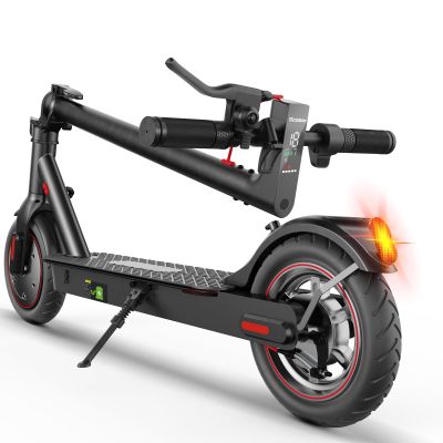 iScooter i8 Electric Scooter, 12 Miles Long Range, 18 Mph Top Speed, 350W Motor, Commuting Electric Scooter with Cruise Control, Double Braking Systems Escooter for Adults and Teens