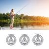 Qsvbeeqj Light Weight Fly Reel Tackle for Trout Fishing Size 3/4 5/6 7/8 Aluminum Alloys Fly Fishing Reel All Metal Fishing Reel view 2