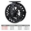 Qsvbeeqj Light Weight Fly Reel Tackle for Trout Fishing Size 3/4 5/6 7/8 Aluminum Alloys Fly Fishing Reel All Metal Fishing Reel view 4