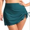 Dokotoo Women Oversized Swimskirt Bottom Swimming Shorts Skirt Stretchy High Waisted Tankini Bottoms for Women Tummy Control Bikini with Skirt Bottom Swimwear XL Skobeloff view 1