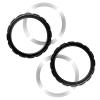 alltoo Central Lock disc Brake Rotor Lock Ring 2 PCS, Fit for All Campagnolo M1-101B and Fulcrum disc Brake Wheels, AFS disc Brake Wheel Set, Disc Lock Ring for Bicycle Accessories view 1