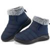 Alicegana Winter Snow Boots for Women: Comfortable Warm Fur Lined Anti Slip Winter Shoes Waterproof Slip On Walking Outdoor Ankle Booties view 1