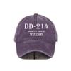 Dd 214 America's Official Man Card Baseball Cap & Hoodie - Alumni Shirt - Veteran Day Shirt - Purple view 1