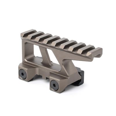QIRUIMY 8 Slots Picatinny Riser Mount,1.76" HighPicatinny/Walker Rail Riser with a Height Increase of 1.5 Inches for Red Dots, Scopes, Optics, Flashlight
