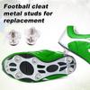 Gosknor 12pcs Football Cleats Screw on Studs, Football Cleats Studs Metal Soccer Shoe Studs Rugby Boot Studs Replacement Football Cleat Spikes for Adults Sports Training view 3