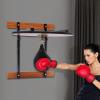 Eleeferri Speed Bag Platform Kit Heavy Duty Adjustable Speed Bag Platform 25x 23 + Speed Punching Ball (7.87") Adjustable Height Wall Mount Professional Fitness Ball Boxing Reaction Training Kit view 3