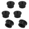 8pcs Bladder Valve Screws for Riddell Speedflex & Speed Lcon, Plastic Football Helmet Bladder Valve Screws Practical Valve Caps for Rugby Helmets for Adult and Youth(Black) view 1