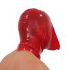 AiCc stylists Red Latex Rubber Breather Hood Mask Suffocation Mask Binding Game Cosplay (S) view 4