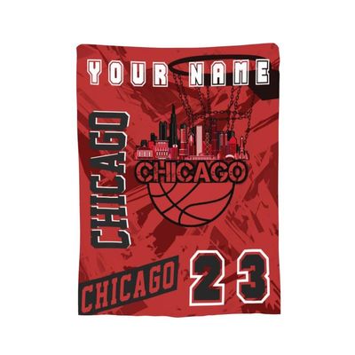 Jykuvtf Custom Blanket Personalized Throw Blanket Customized Fleece Blanket with Name Numbers Fans Gifts Kids