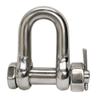 DBMIMPORTERS 5 PC Stainless Steel 3/16" Marine Bolt Screw Pin Chain Shackle D Anchor 500 LB view 4