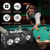 11-in-1 Pool Cue Tip Shaper, 25 pcs Pool Cue Tips Replacement Kit, Pool Cue Tip Tool, 10 Cue Tips 4 Ferrules 2 Chalk Cubes 2 Cue Tip Clamps Professional Cue Stick Tool Kit for Billiards Enthusiastsm view 2