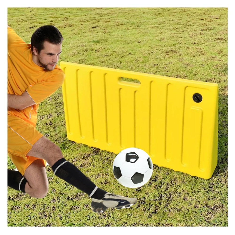 YXCUSAM Water Filled Soccer Rebounder, Portable Dual Soccer Return Training Board, for Backyard Park Home Gym Practice