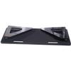 YXCUSAM Soccer Rebound Board,Wall Sports Rebound Ramp,Foldable Wall Trainer,for Passing and Shooting Training (Black) view 2