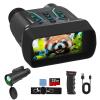 Ultimate Outdoor Bundle: 4K Night Vision Goggles + 8x42 Military-Grade Monocular for Hunting, Bird Watching, and Exploration view 1