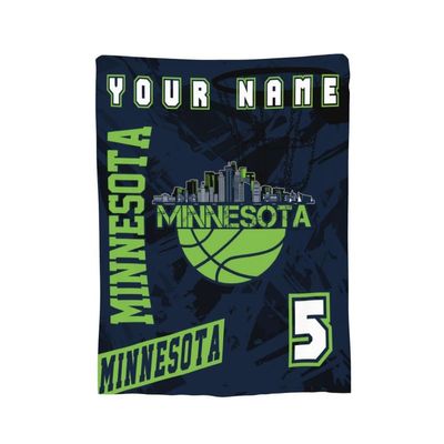 Jykuvtf Custom Blanket Personalized Throw Blanket Customized Fleece Blanket with Name Numbers Fans Gifts Kids