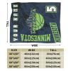 Jykuvtf Custom Blanket Personalized Throw Blanket Customized Fleece Blanket with Name Numbers Fans Gifts Kids view 2