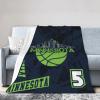 Jykuvtf Custom Blanket Personalized Throw Blanket Customized Fleece Blanket with Name Numbers Fans Gifts Kids view 3