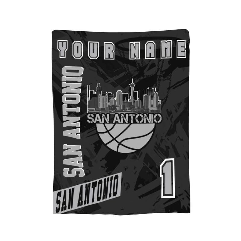 Jykuvtf Custom Blanket Personalized Throw Blanket Customized Fleece Blanket with Name Numbers Fans Gifts Kids