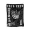 Jykuvtf Custom Blanket Personalized Throw Blanket Customized Fleece Blanket with Name Numbers Fans Gifts Kids view 1