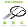 Varstrom Ebike USB Programming Cable for Bafang Mid Drive Kit: HD BBS01 BBS02 Mid Drive Motor, 39.4" (100CM) - Compatible with PC & Smartphone view 2