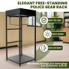 Police Gear Rack, Tactical Gear Stand for Law Enforcement Gear, Police Vest Hanger and Plate Carrier Organizer view 2