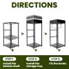 Police Gear Rack, Tactical Gear Stand for Law Enforcement Gear, Police Vest Hanger and Plate Carrier Organizer view 3
