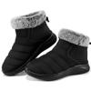 Alicegana Winter Snow Boots for Women: Comfortable Warm Fur Lined Anti Slip Winter Shoes Waterproof Slip On Walking Outdoor Ankle Booties view 1