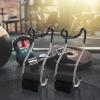 Fancyes Dumbbell Spotter Hooks Barbell Attachment Heavy Duty Practical Dumbbell Hooks Hangers for Chest & Shoulder Workouts view 4
