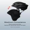 Lumos Winter Liner, Cycling Skull Cap, Warm & Water Resistant Bike Cap Winter Helmet Liner view 3