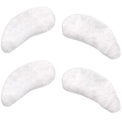 BFLCTTBD 2 Pairs White Santa Eyebrows Bushy Eyebrows Costume Old Man Eyebrows Costume False Eyebrows Self-Adhesive Realistic Facial Hair for Christmas