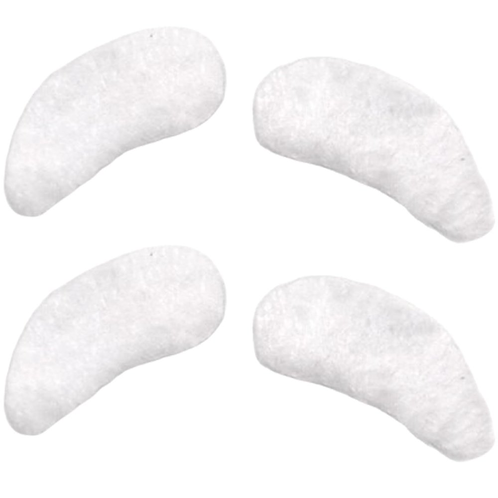 BFLCTTBD 2 Pairs White Santa Eyebrows Bushy Eyebrows Costume Old Man Eyebrows Costume False Eyebrows Self-Adhesive Realistic Facial Hair for Christmas