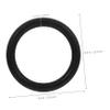 NAMOARLY Plastic Gymnastic Rings Replacement Set Strength Training Gym Equipment Push-ups Pull-ups view 2