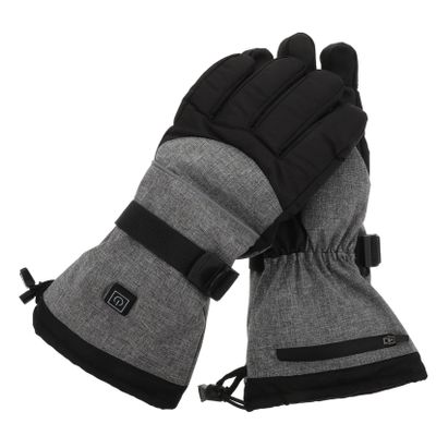 BCOATH 1set Thermal Electric Heating Gloves Windproof Mitts for Outdoor Riding Temperature Control Breathable Lining for Cold Weather Activities