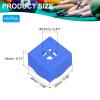 PATIKIL Pool Chalk Holder, 8 Pack Billiard Chalk Storage Holder Portable Cue Chalk Holder Billiards Pool Table Accessory for Pool Chalk, Blue view 2