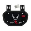 Feed Me Chrome Football Back Plate - Lower Back Protection for Shoulder Pads - Back Bone Protector Shield Backplate for Youth & Adult (Youth) view 1